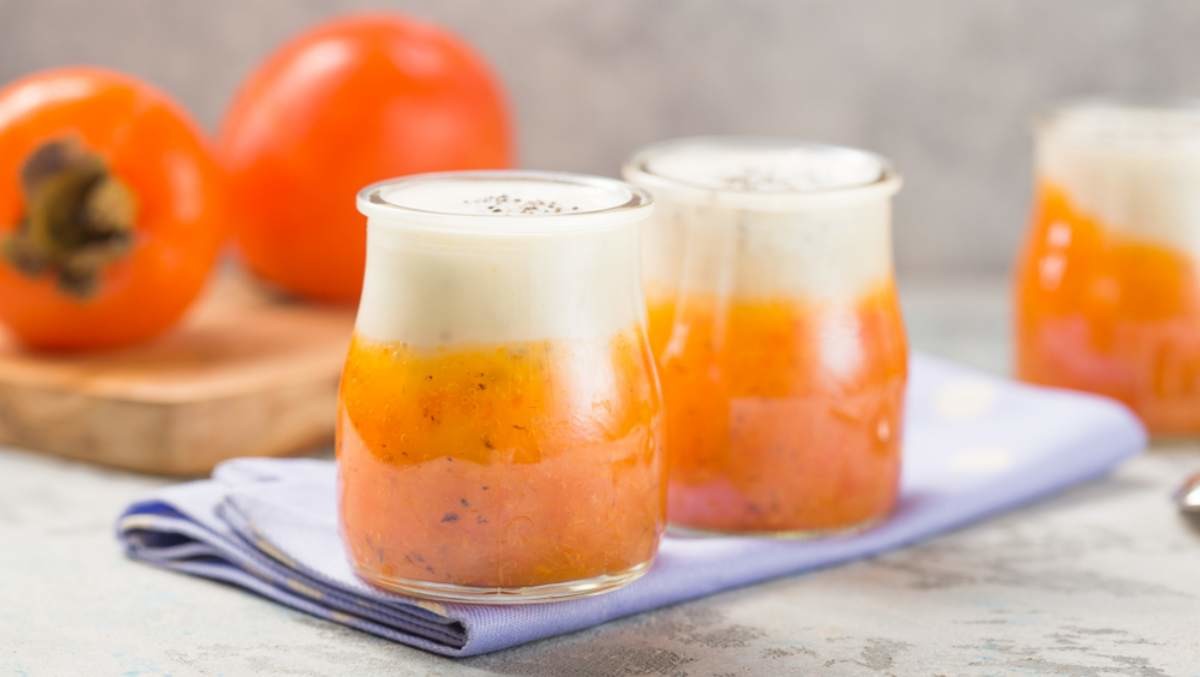 홍시 요거트 / Sokor Space-shutterstock.com