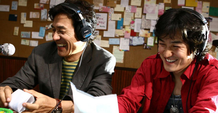 고 안성기, 배우 박중훈 / 영화 '라디오스타' 스틸컷