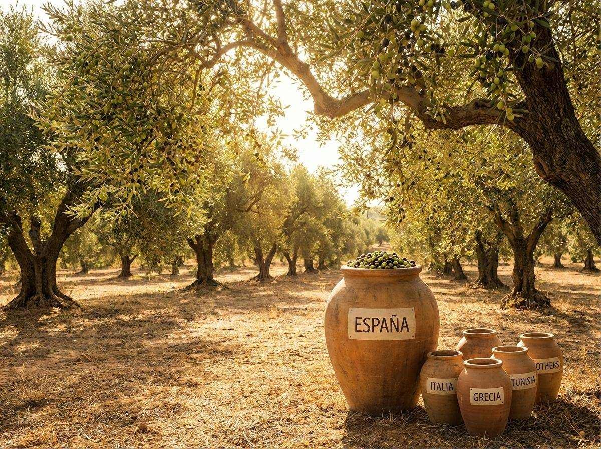 '스페인산 올리브유가 유명한 이유는?!' 기사 내용을 바탕으로 제작한 자료사진.