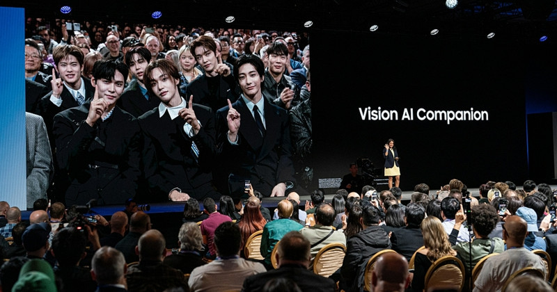 K팝 아티스트 라이즈(RIIZE)가 삼성전자 ‘더 퍼스트룩’ 프레스 콘퍼런스에 참석 / 삼성전자 뉴스룸