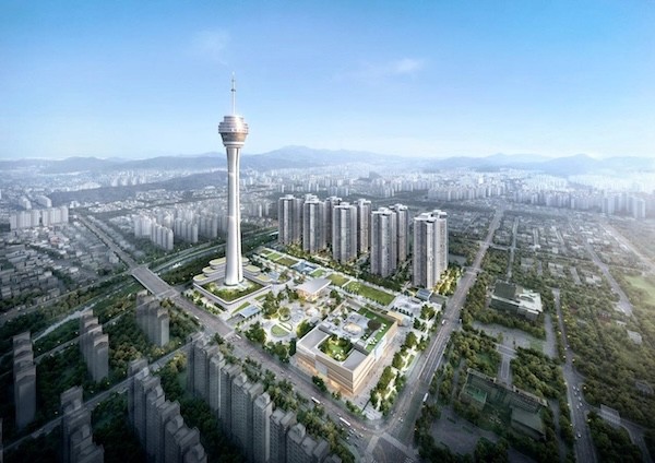 대한방직 조감도 / 전주시