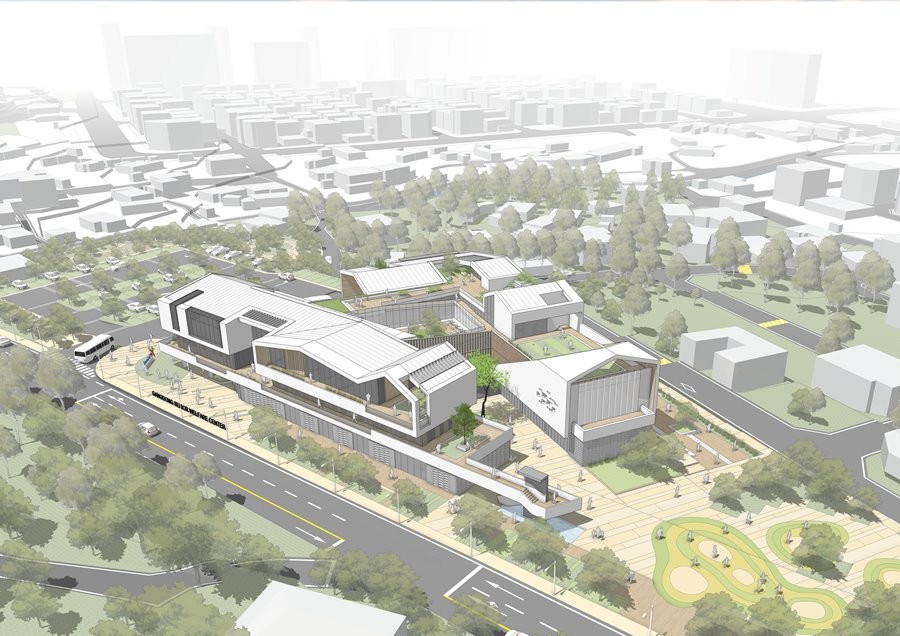 구미시 강동노인종합복지관 조감도. / 구미시 제공