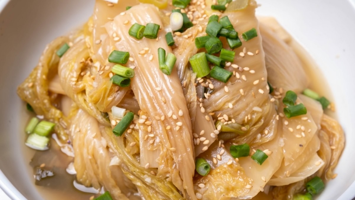 씻은 묵은지 자료사진 / becky's-shutterstock.com