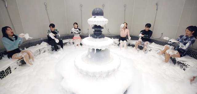 완도해양치유센터(해조류 거품 테라피)