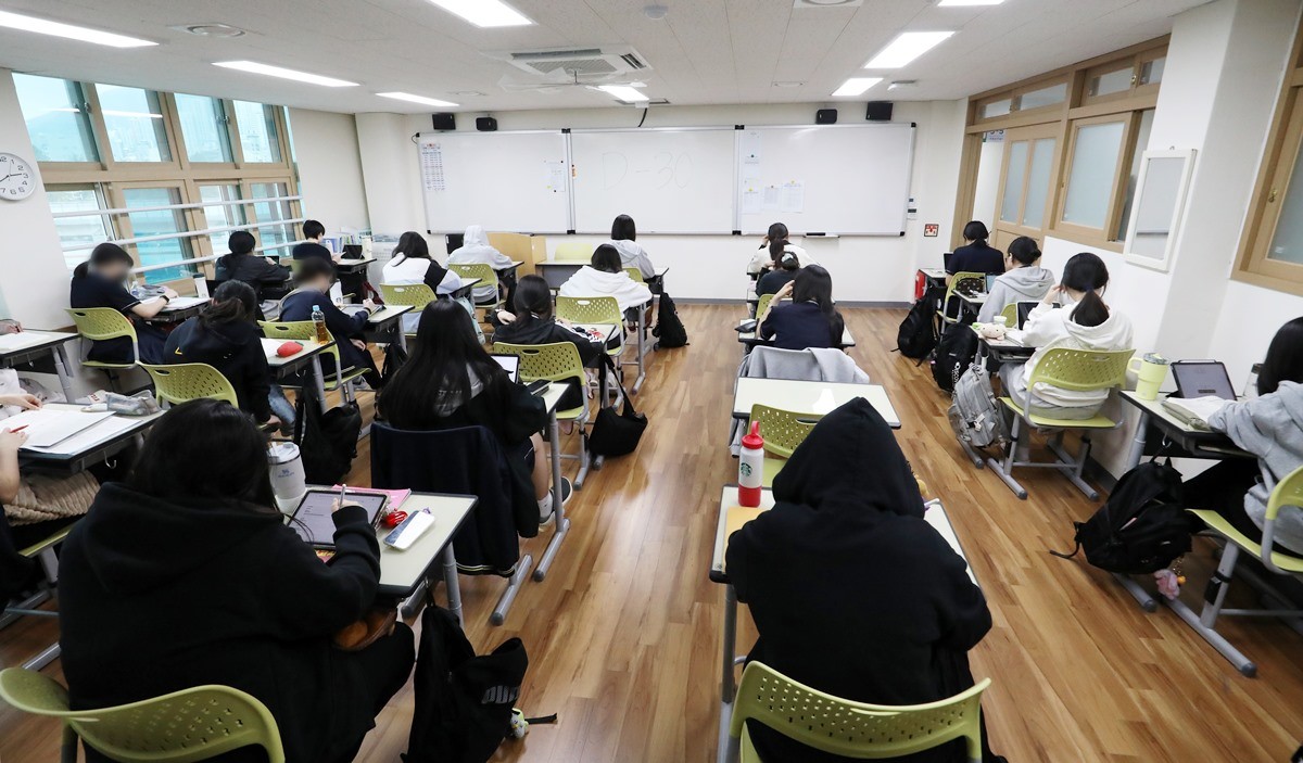 교실 모습. 기사 이해를 돕기 위한 자료 사진. 해당 기사 내용과 직접적인 관련은 없습니다.