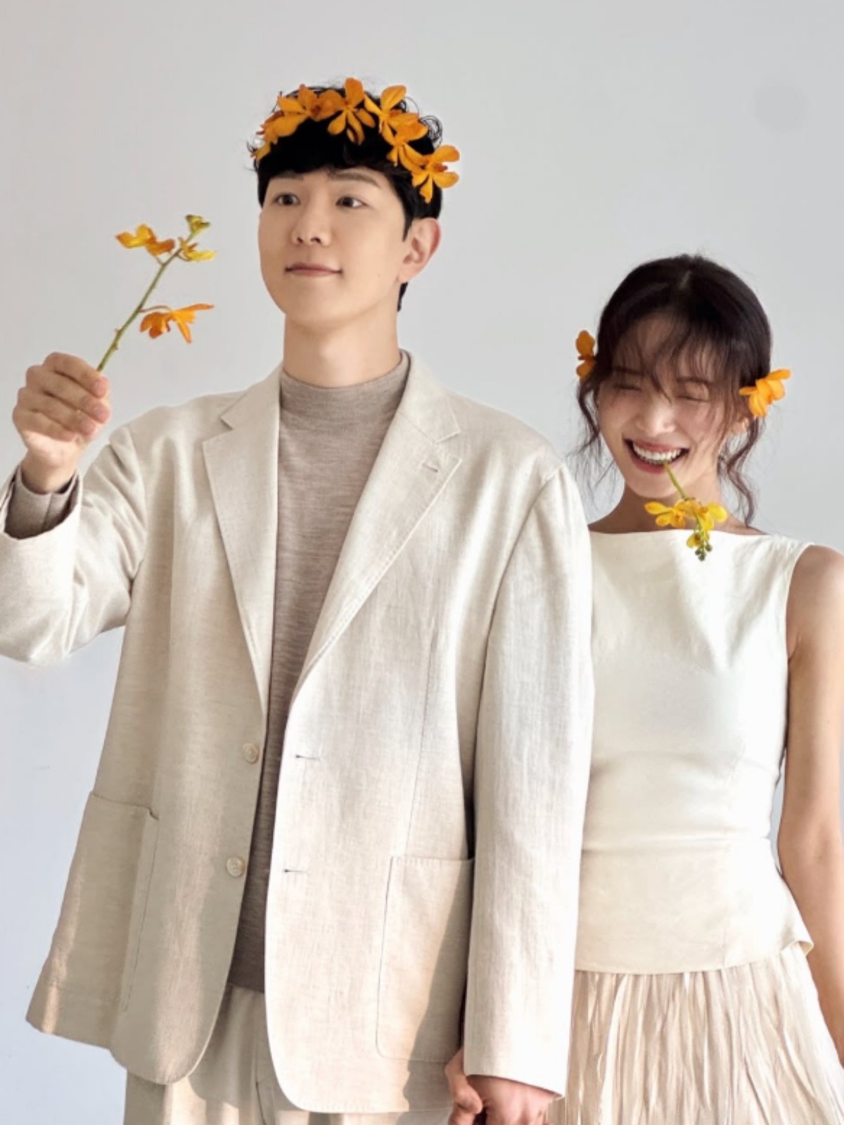 김지영이 올린 예비신랑과의 웨딩 화보 / 김지영 인스타그램