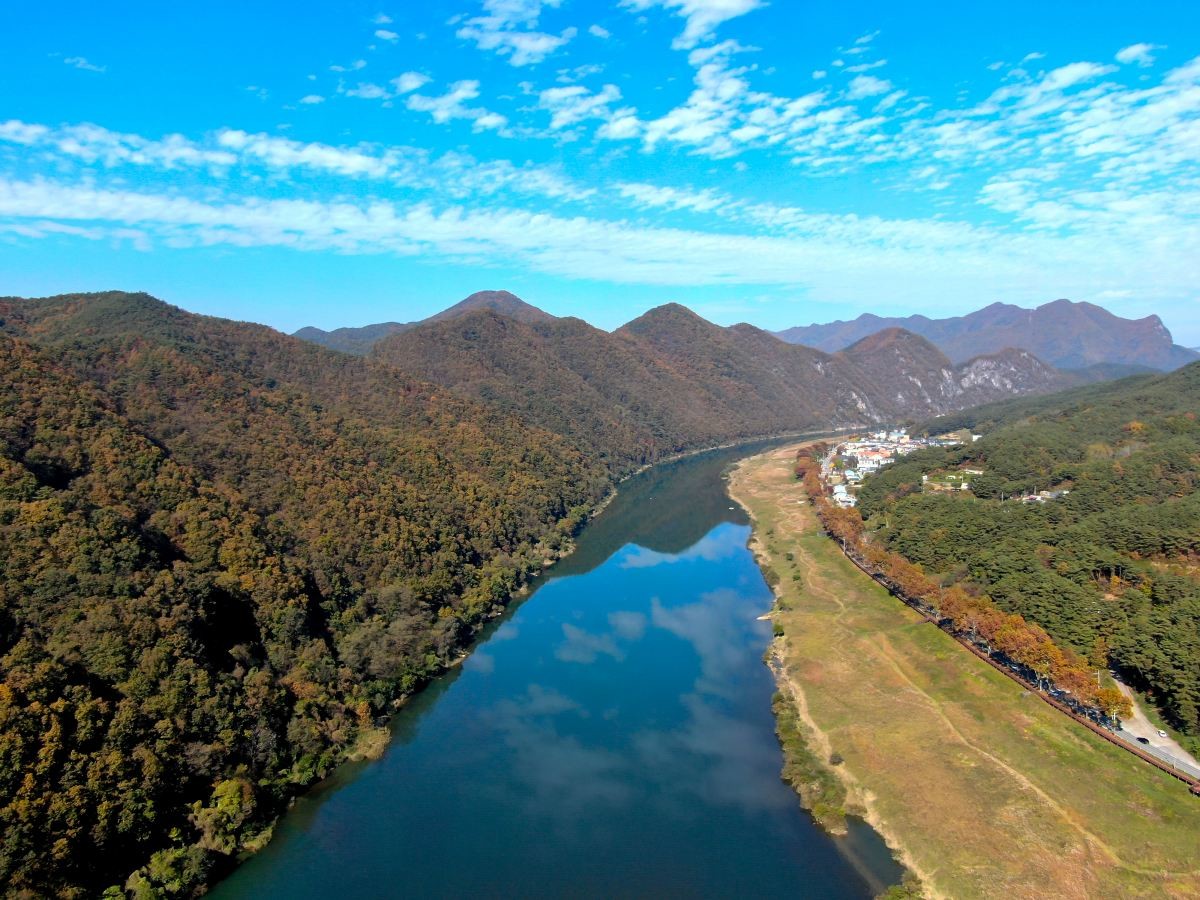 충북 단양군의 남한강 주변. / 뉴스1