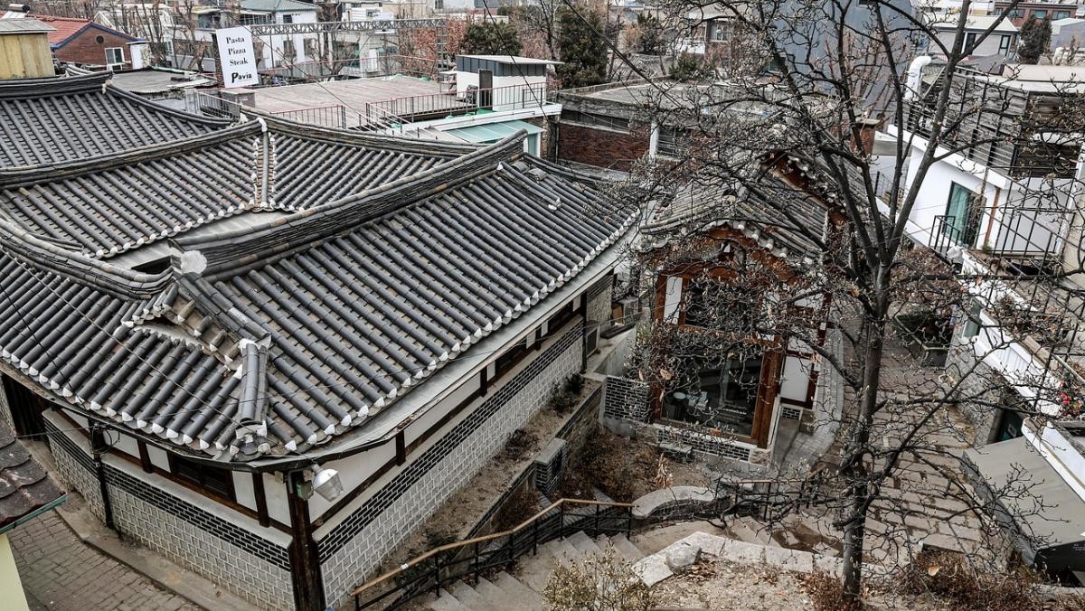 경복궁 인근에 자리한 한옥집. / 픽사베이