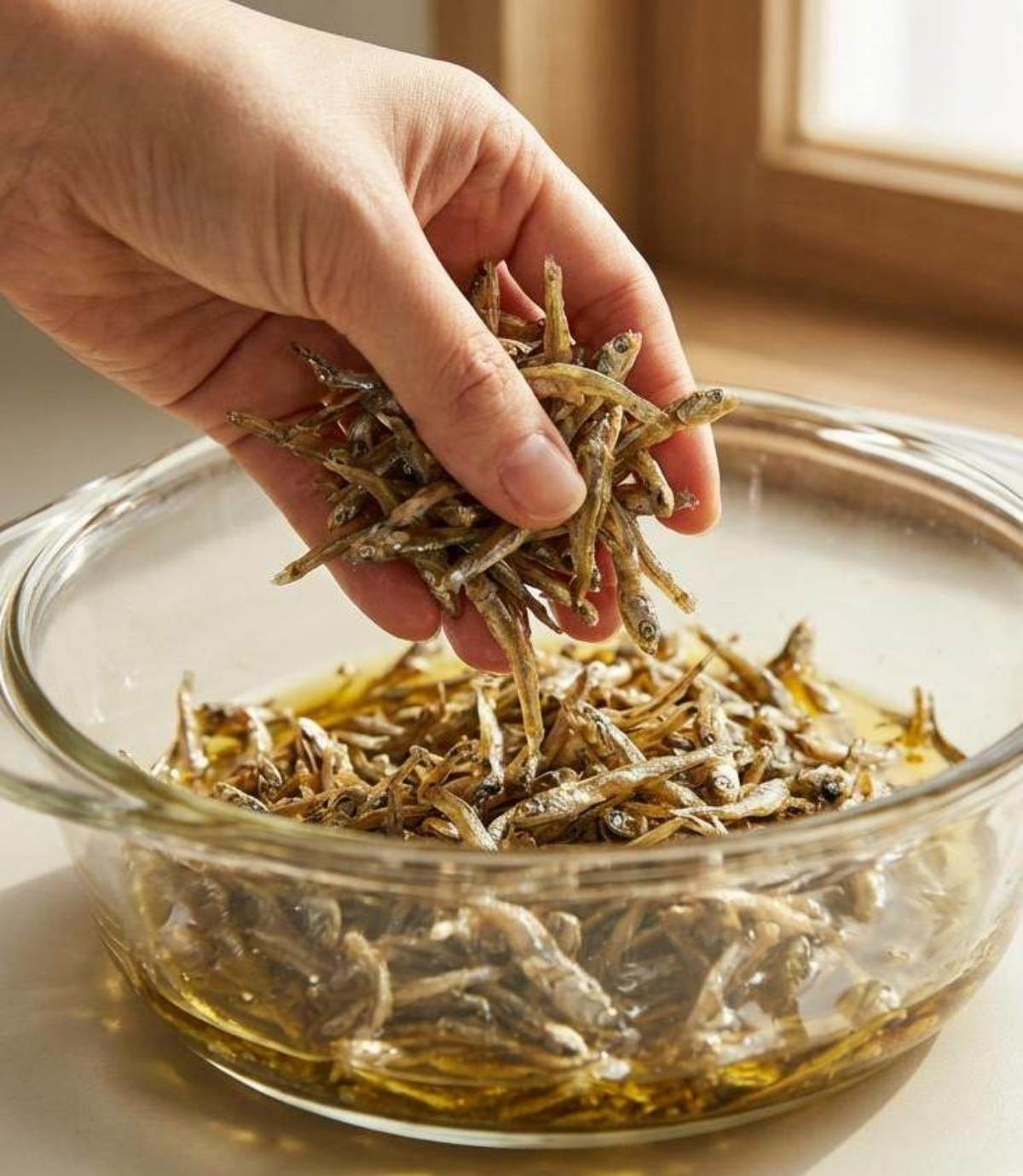 맛도 좋고 건강에도 좋은 반찬 멸치볶음. 기사 내용 토대로 AI툴 활용해 제작한 자료사진.