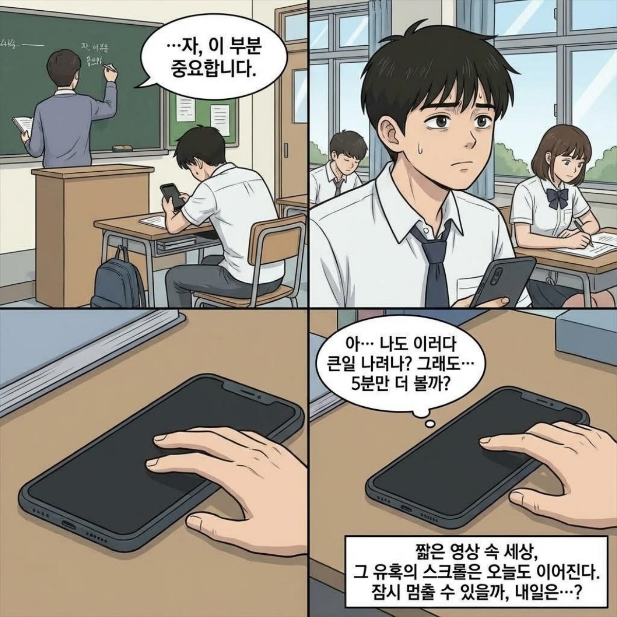 [만화] 기사 내용을 바탕으로 제작한 네 컷 만화 / 위키트리
