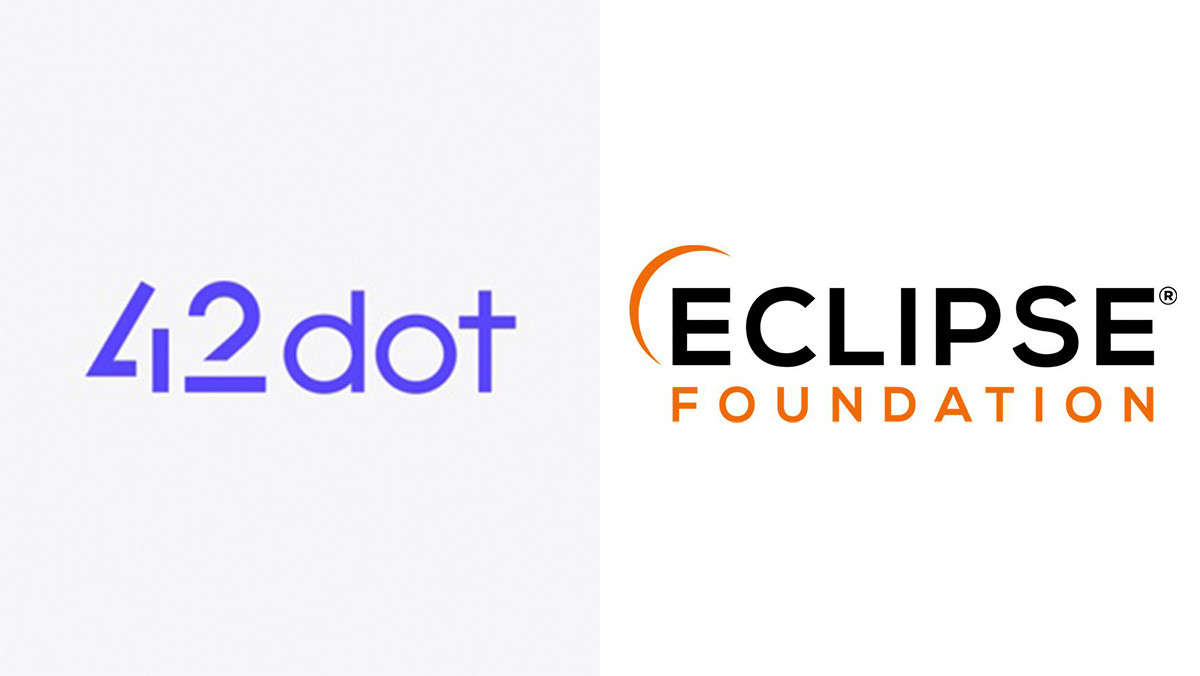 왼쪽부터 포티투닷 CI와 이클립스 재단 CI. / 포티투닷