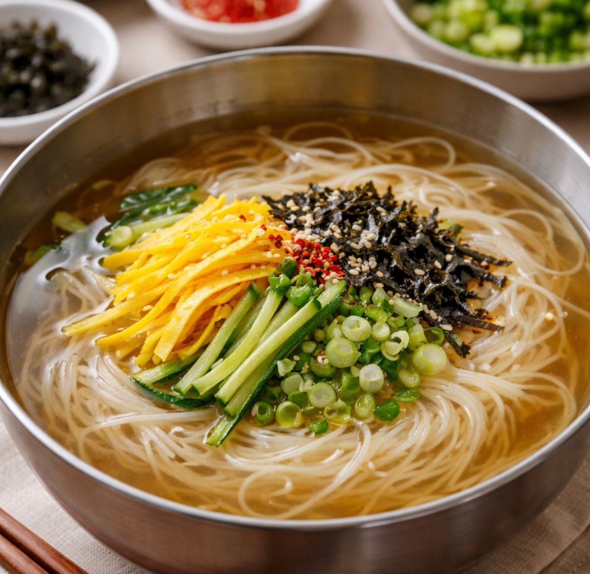 잔치국수 사진 (기사 이해를 돕기 위해 AI로 생성된 이미지)