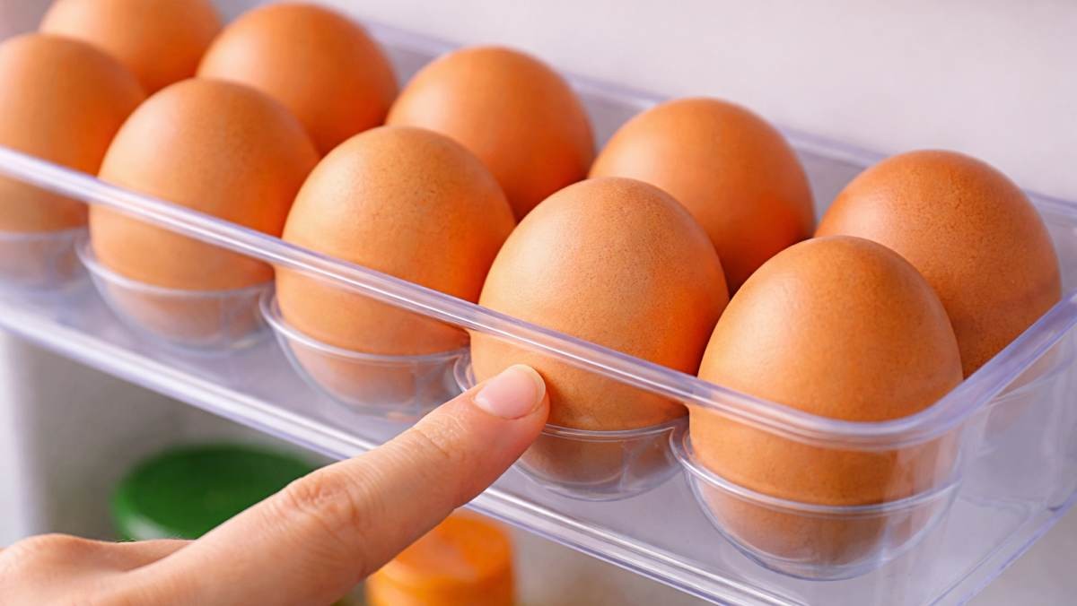 '올바른 계란 보관 방향 따로 있다?!' 기사 내용 토대로 AI툴 활용해 제작한 자료사진.