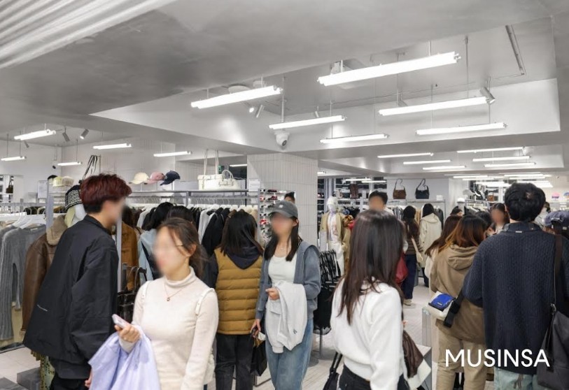 중국 매장. / 무신사 제공