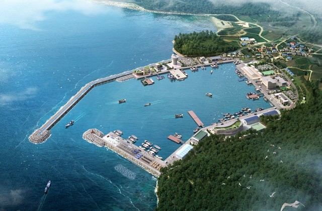 섬·어촌·해양관광 분야-서망항 조감도(어촌신활력증진사업)