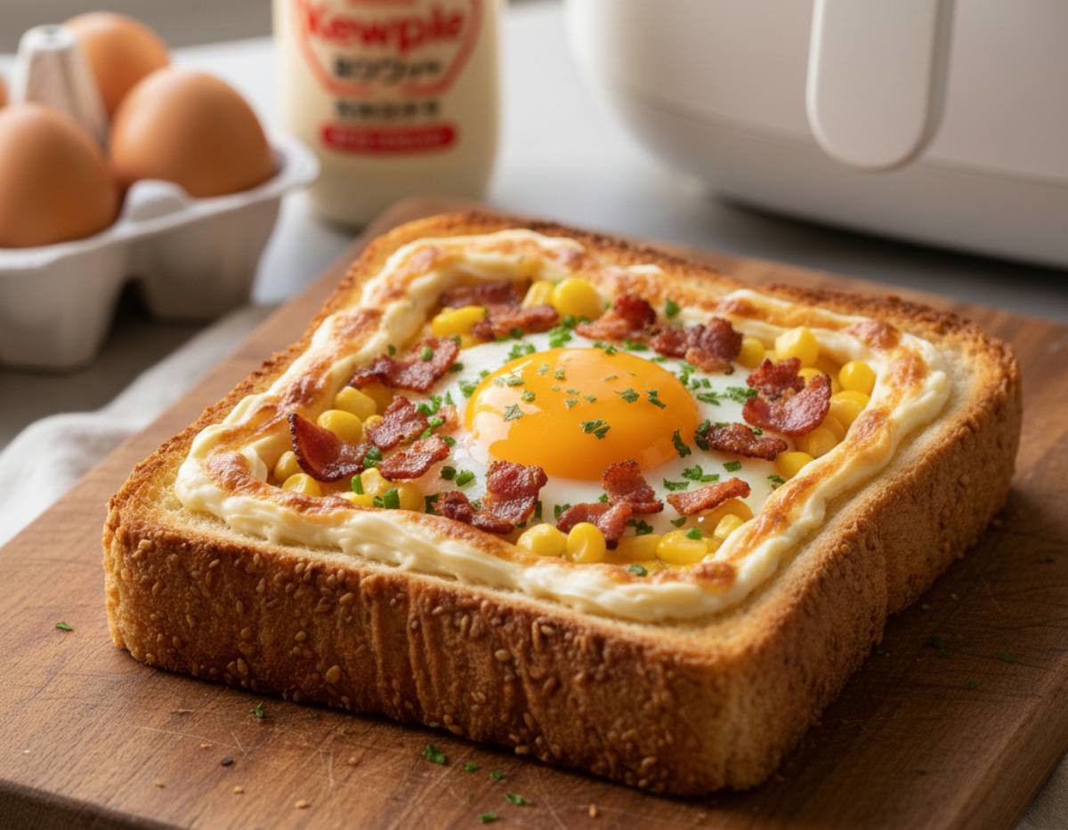 마요네즈 토스트 (기사 이해를 돕기 위해 AI로 제작됨)