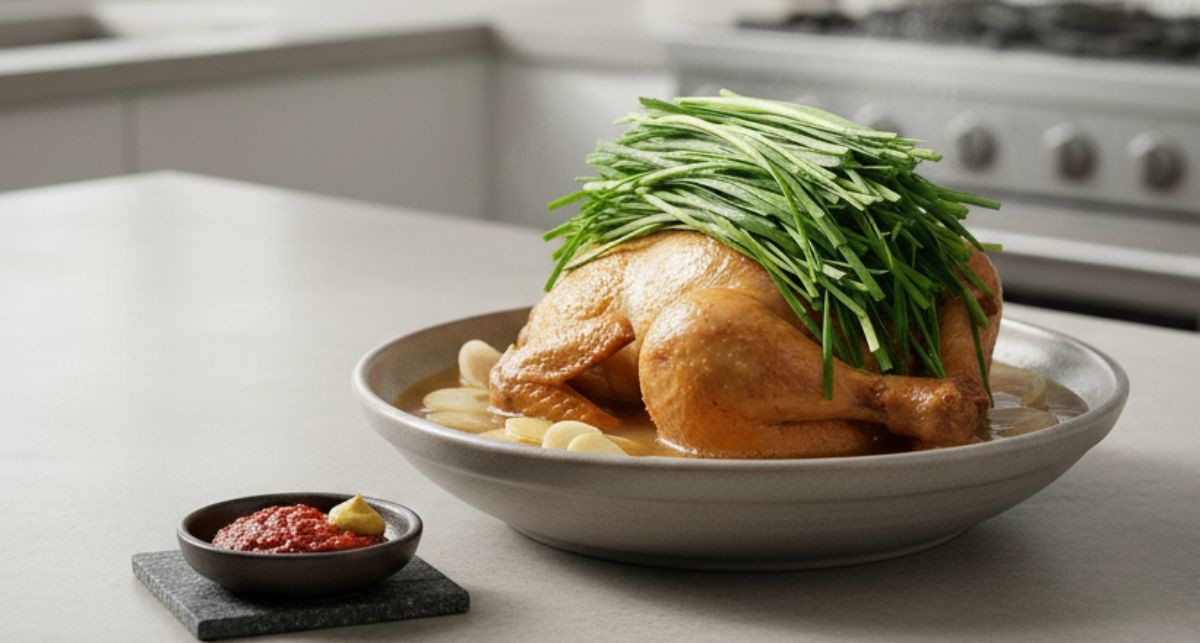 이북식 찜닭 (기사 이해를 돕기 위해 AI로 제작됨)