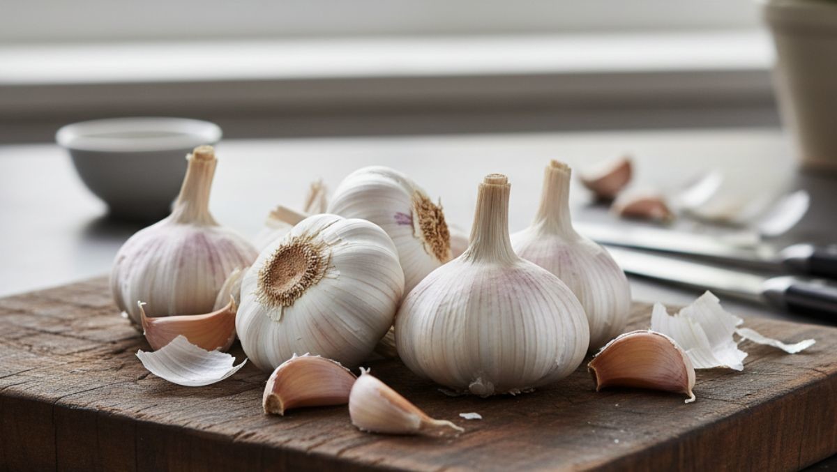 마늘 (기사 이해를 돕기 위해 AI로 제작됨)