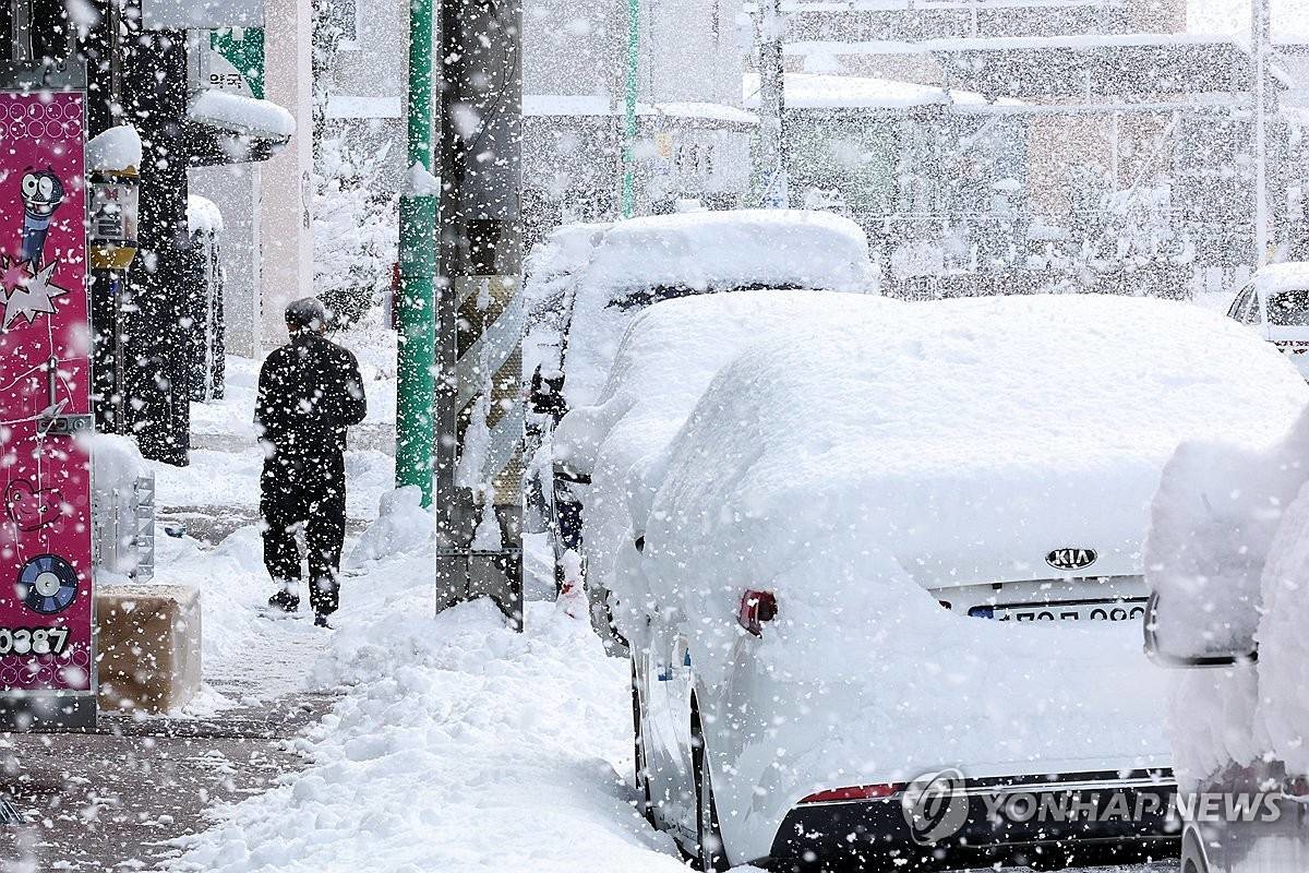 폭설 자료 사진 / 연합뉴스