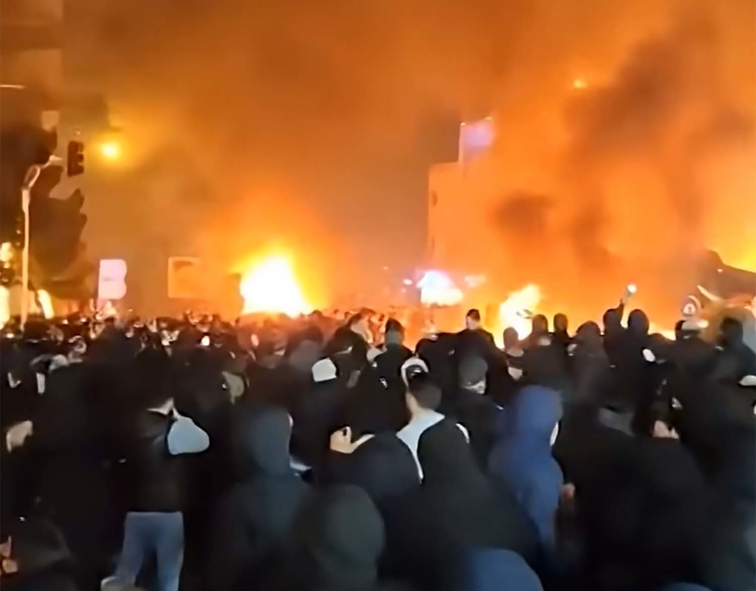 이란 시위 현장 / 'The Straits Times' 유튜브