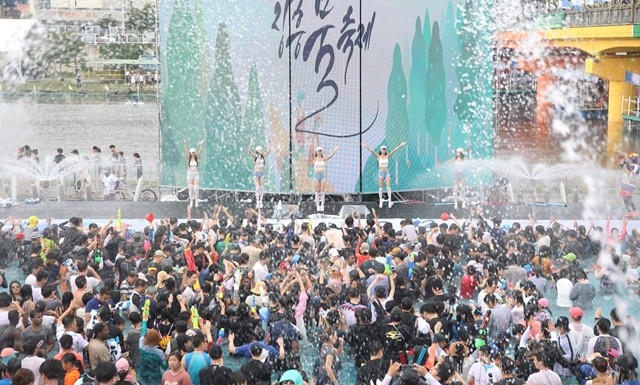 대형 한류종합행사- 장흥 물축제