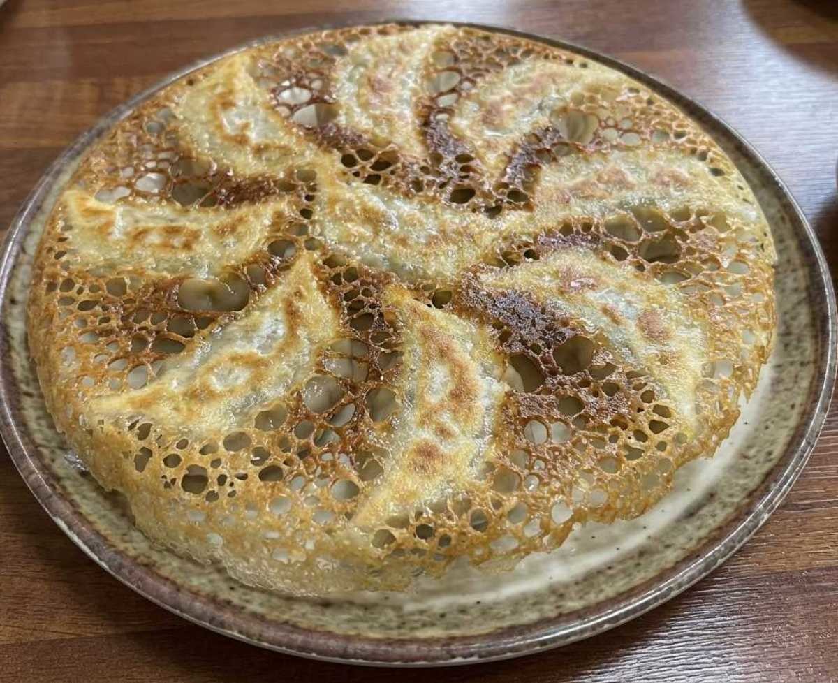 완성된 눈꽃만두. 기사 내용 토대로 AI툴 활용해 제작한 자료사진.