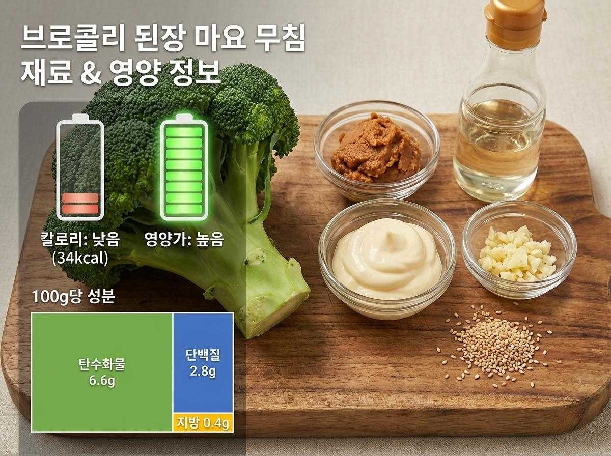 된장 마요 브로콜리 무침. 기사 내용 토대로 AI툴 활용해 제작한 자료사진.