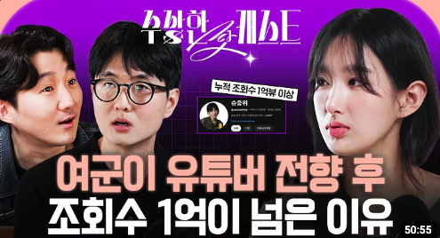 크티 신효준 대표가 운영하는 유튜브 채널 '수상한 팟캐스트' / 현장음 프로덕션 제공