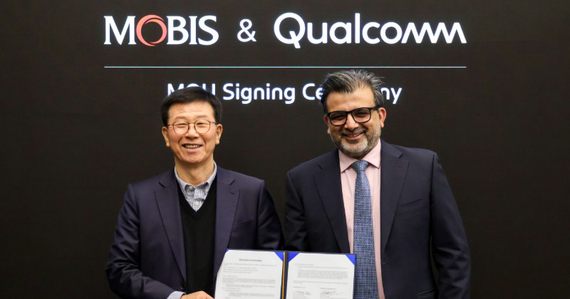 현대모비스 퀄컴 MOU  / 현대모비