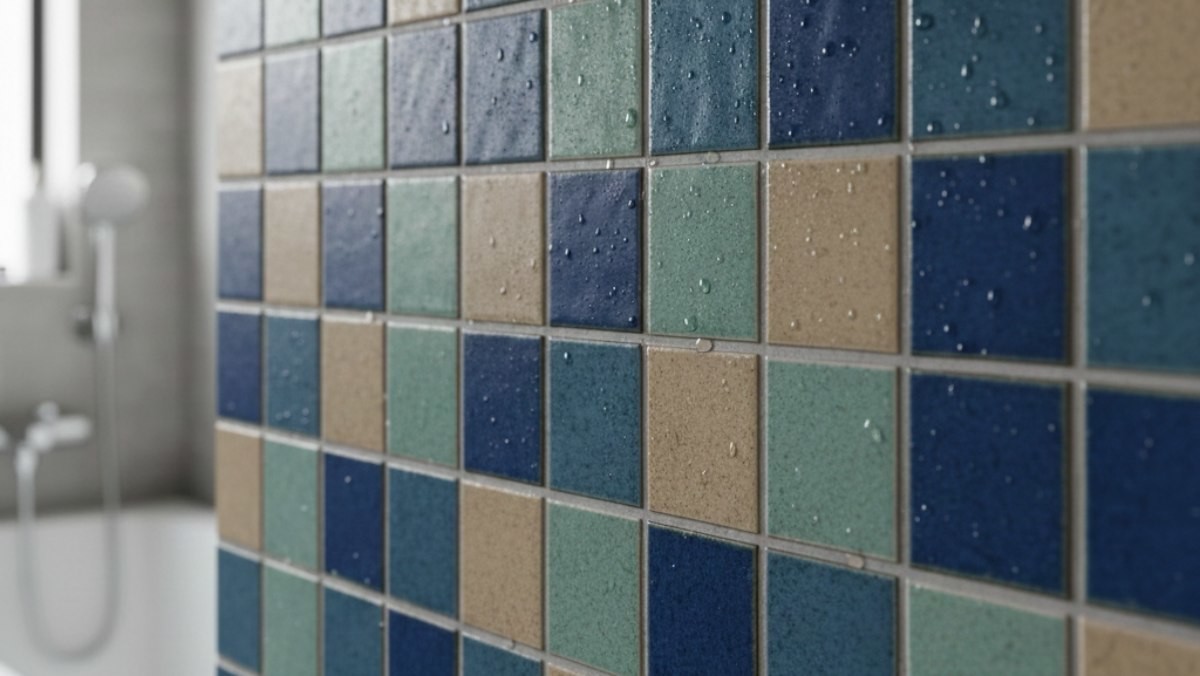 욕실 타일 (AI 사진)