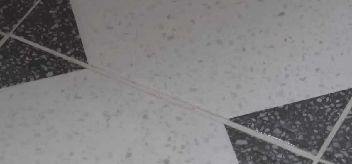 깨끗해진 욕실 줄눈. / 유튜브 '지식의 맛'