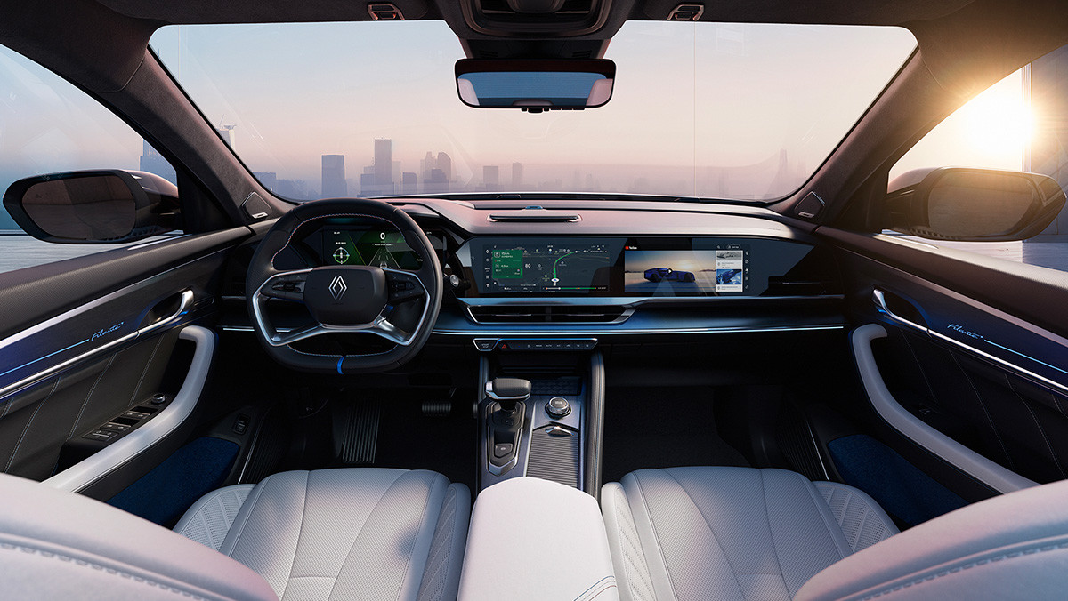 르노 필랑트의 실내. / 르노코리아