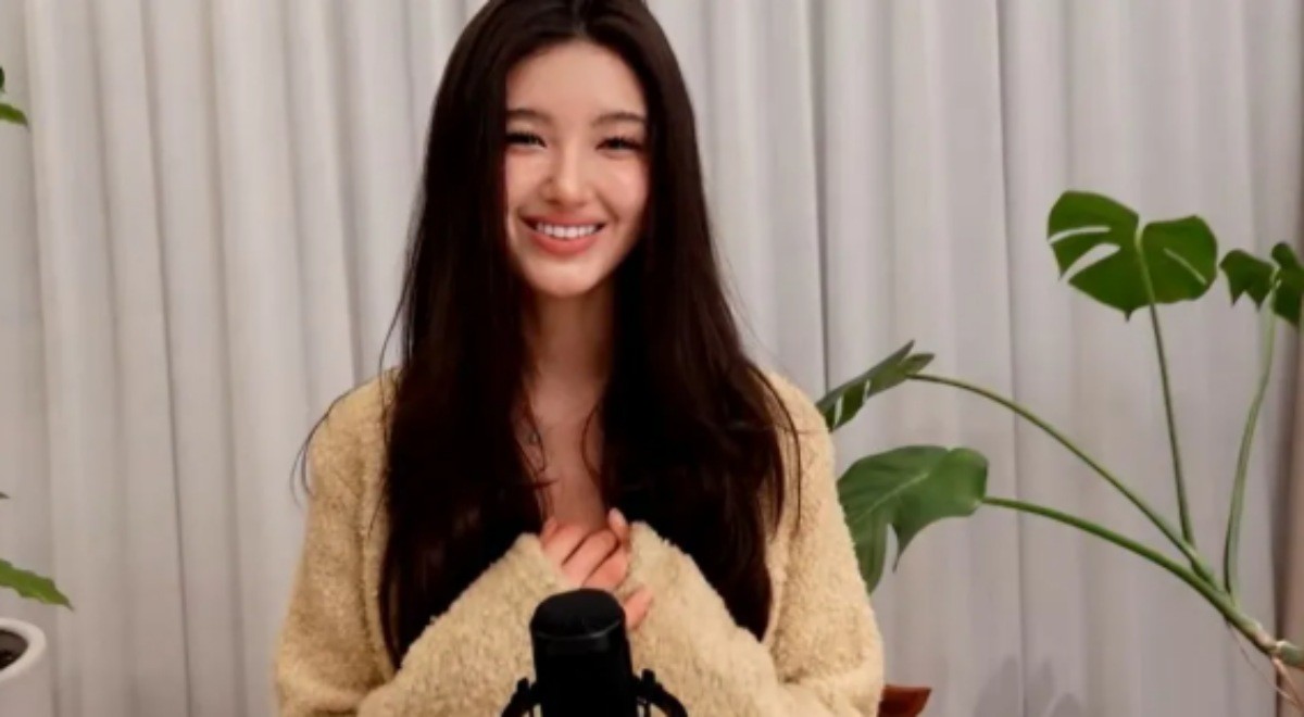 지난 12일 라이브 진행한 다니엘 / 다니엘 인스타그램 라이브