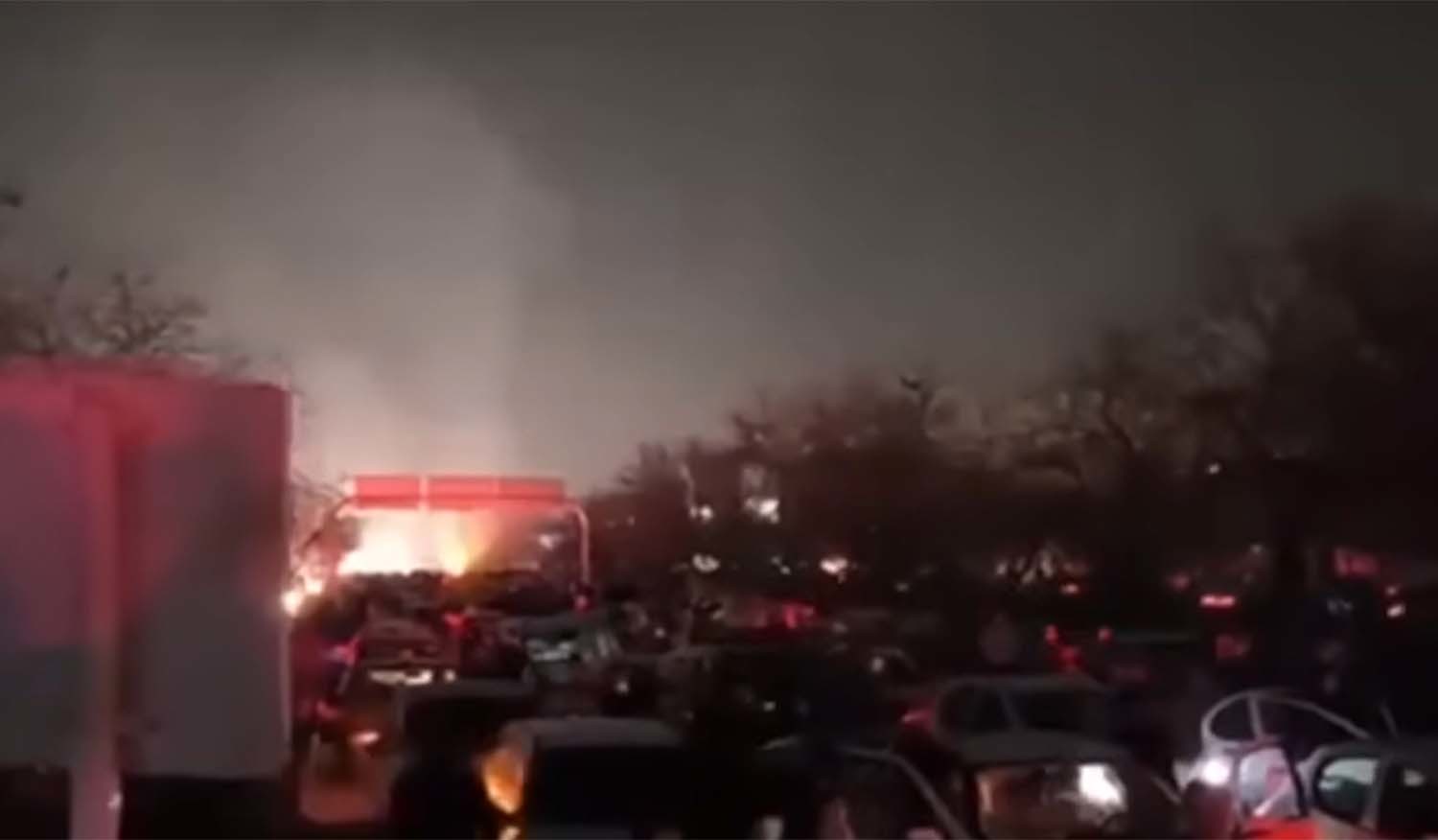 이란 시위 현장 / 'BBC News' 유튜브