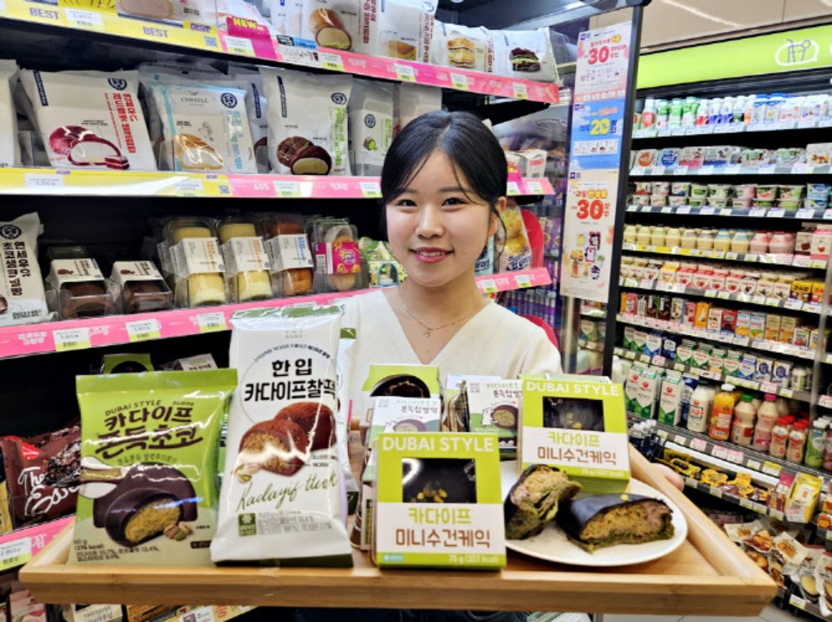 CU 두바이 신상 디저트. / BGF리테일 제공