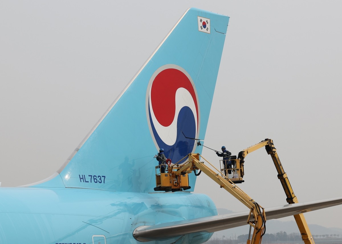 4발 여객기, 대한항공 항공기 보잉747-8 / 연합뉴스