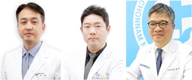 제1저자 김민철·안준호 교수, 교신저자 안영근 교수(왼쪽부터)