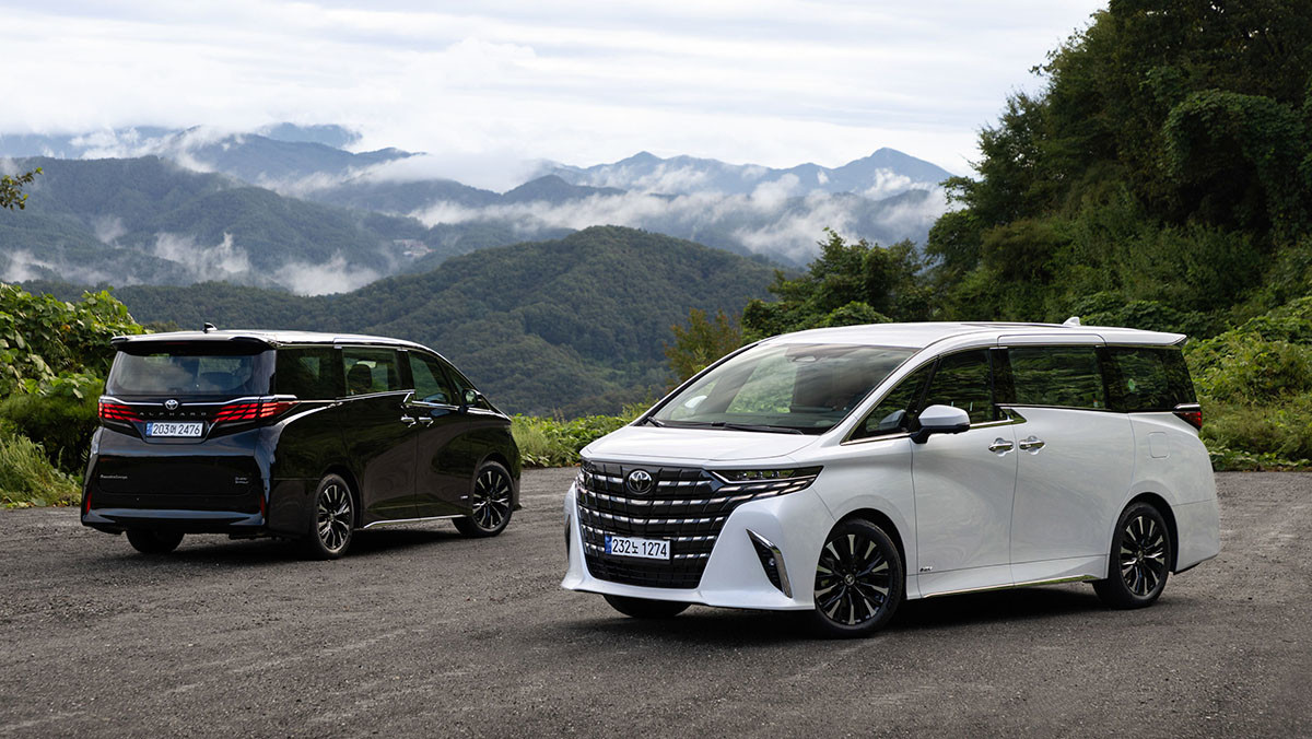 토요타 알파드 하이브리드. / 한국토요타자동차