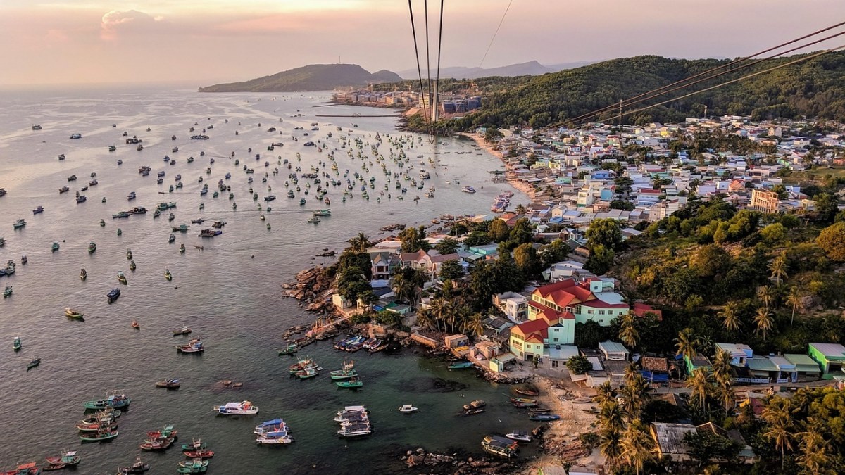 혼똔섬 케이블카. / 픽사베이