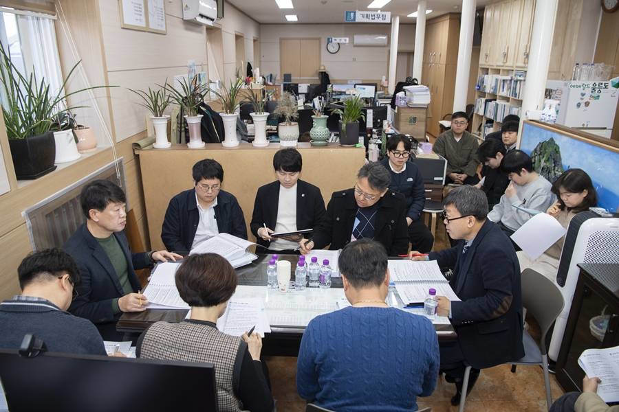 울릉군의 ‘찾아가는 주요업무계획 보고’/울릉군