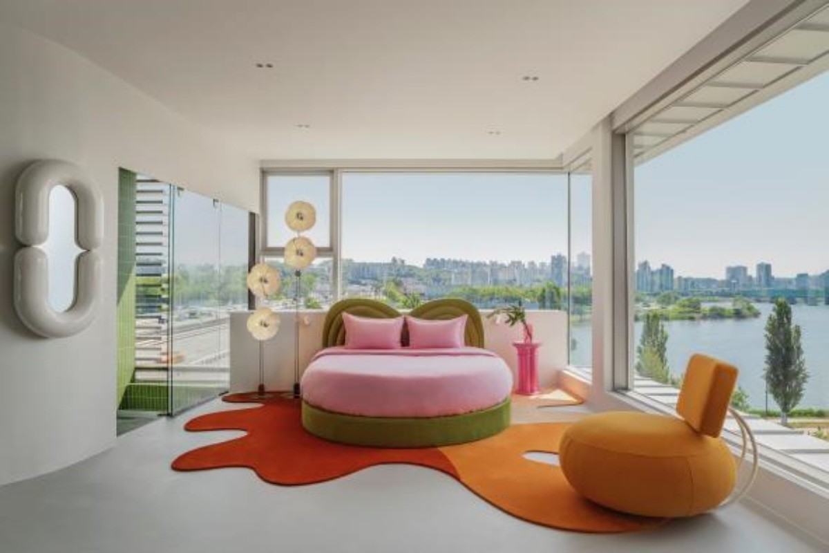 Sky Suite 침실 / 서울시, 에어비앤비 제공