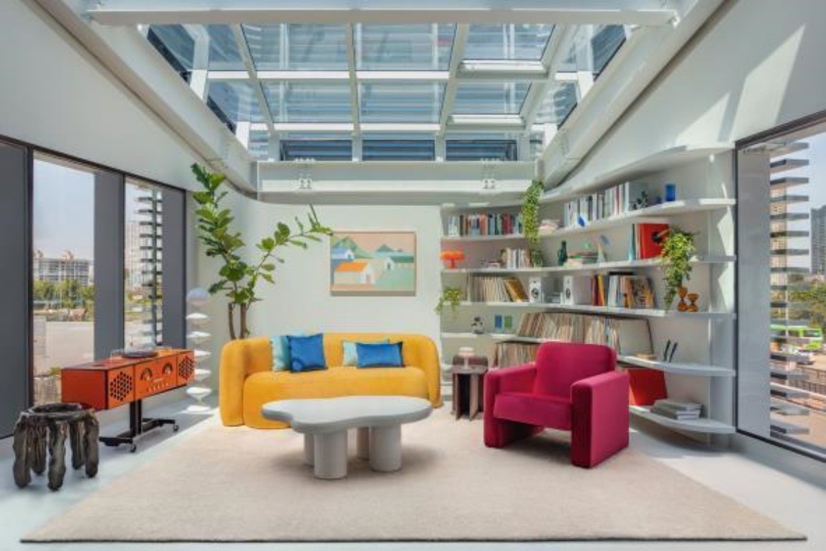 Sky Suite 거실 / 서울시, 에어비앤비 제공