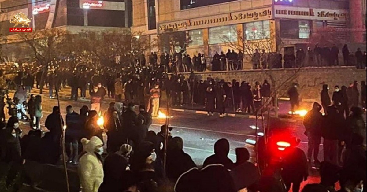 이란 반정부 시위 현장 / iranntv 제공