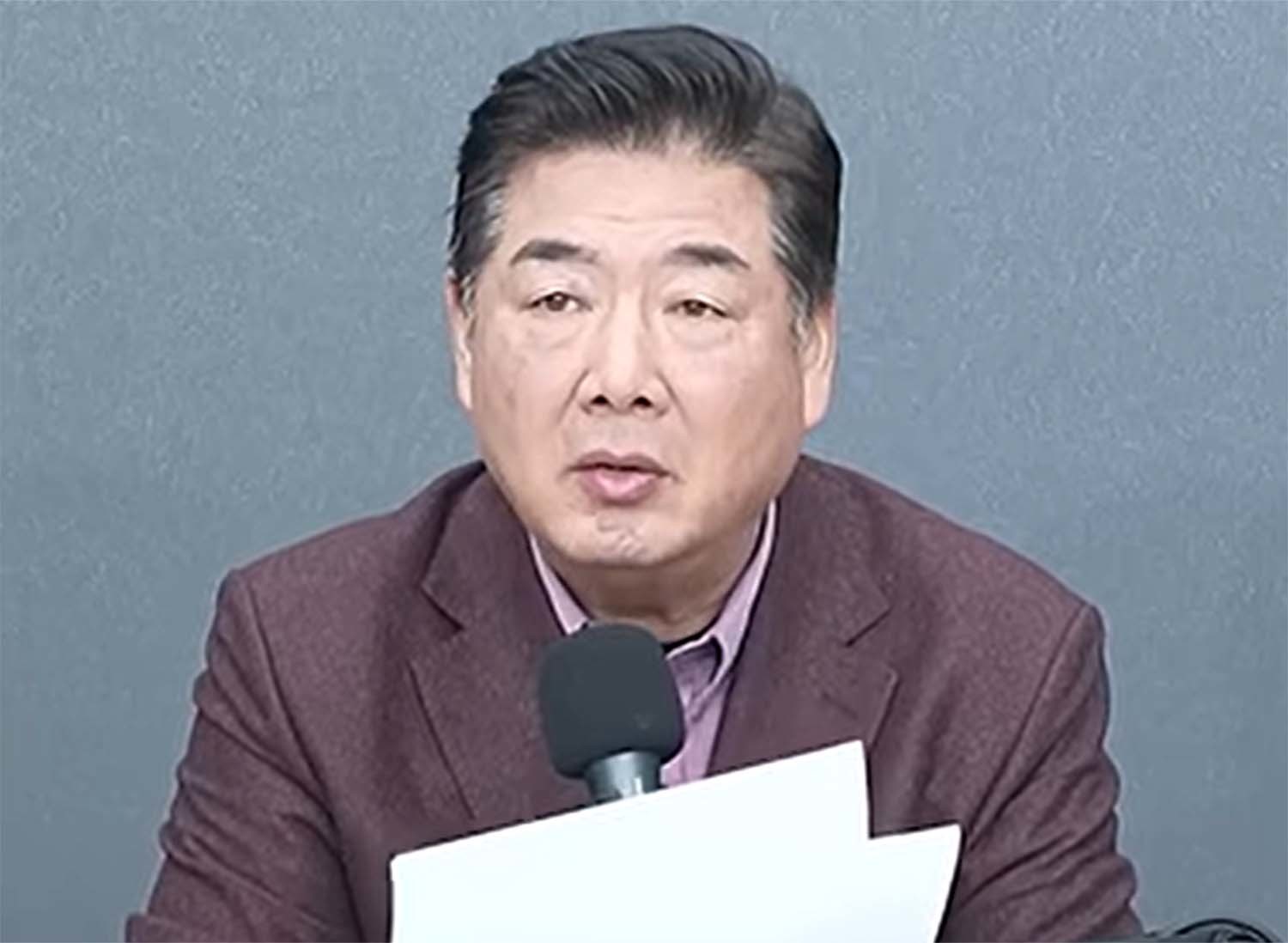 시사평론가인 유튜버 고성국씨. / '고성국TV' 유튜브 채널