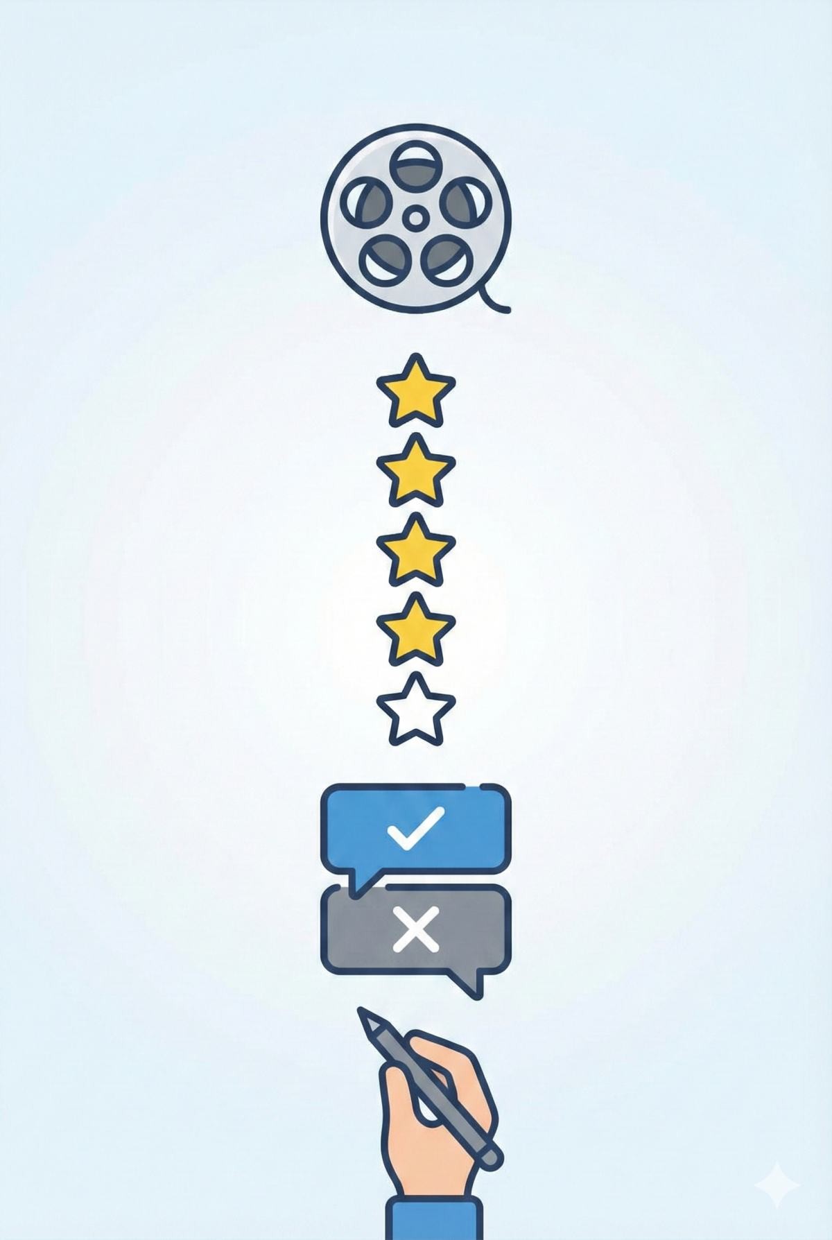 '당신의 별점은?!' 기사 내용 토대로 AI툴 활용해 제작한 자료사진.