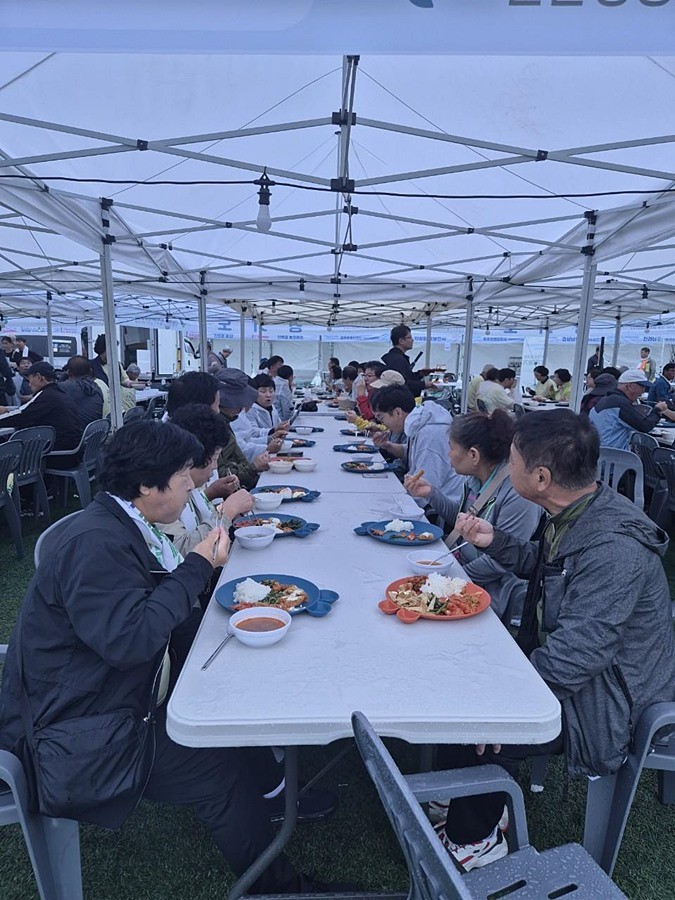 다회용기 사용 사진