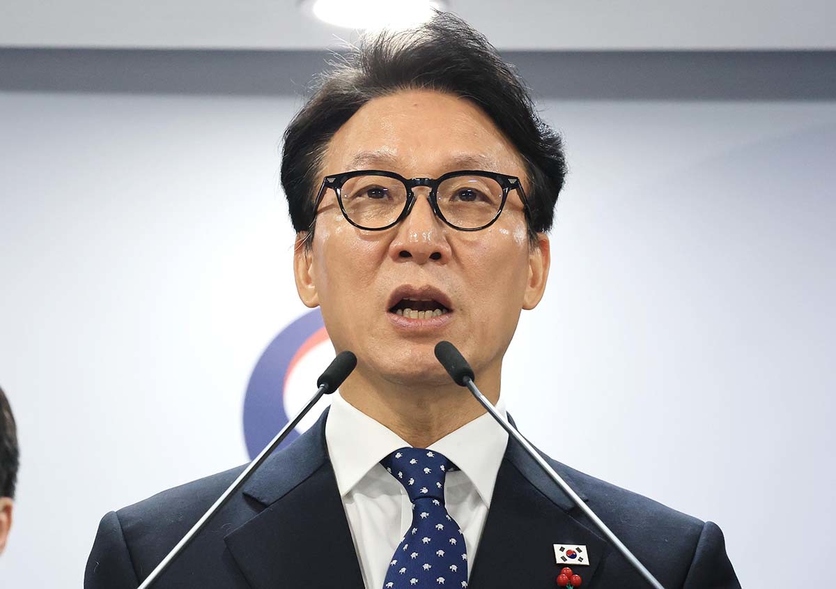 김민석 국무총리가 16일 서울 종로구 정부서울청사에서 행정통합 인센티브 관련 브리핑을 하고 있다. / 뉴스1