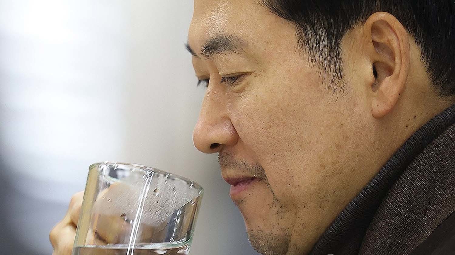 단식 농성 중인 장동혁 국민의힘 대표. / 뉴스1