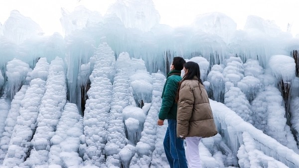 상소동 산림욕장 얼음동산 / 사진=대전 동구