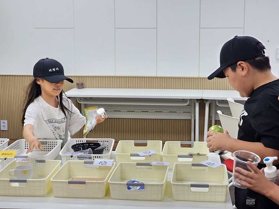 100개의 쓰레기 속 숨은 자원을 찾아라